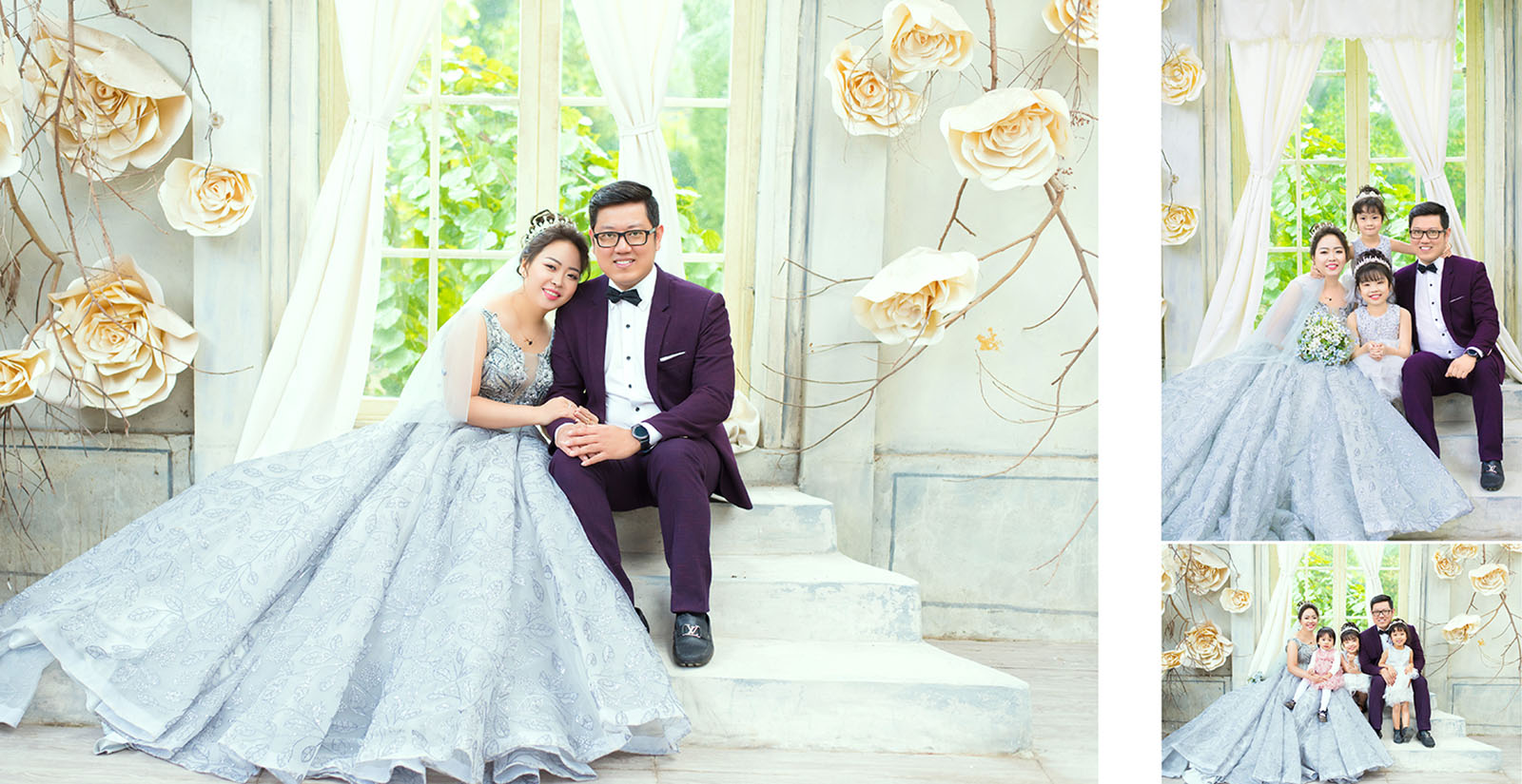 Chụp ảnh kỷ niệm 5 năm ngày cưới tại Bạch Tuyết Bridal: Thay lời yêu thương