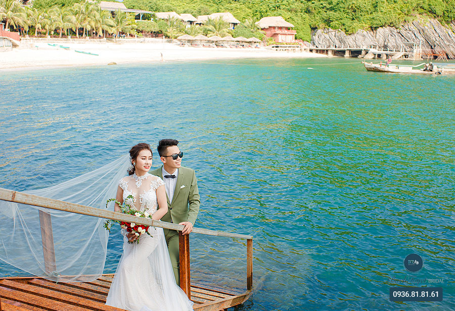 Ảnh cưới chụp tại đảo Nam Cát