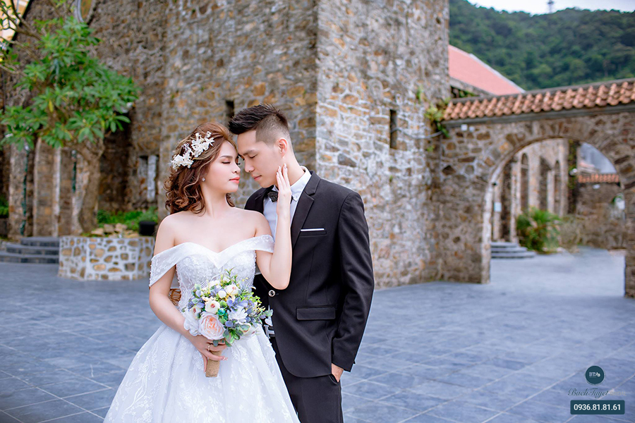 Ảnh cưới ở nhà thờ đá Tam Đảo