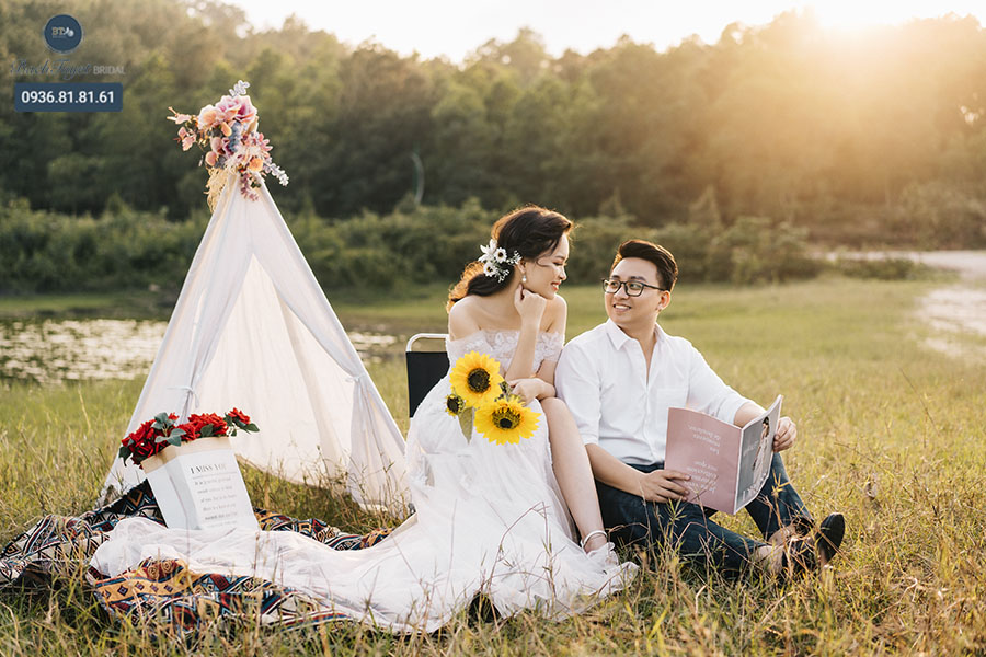 Điểm thú vị khi chụp ảnh cưới ở Hồ Yên Trung
