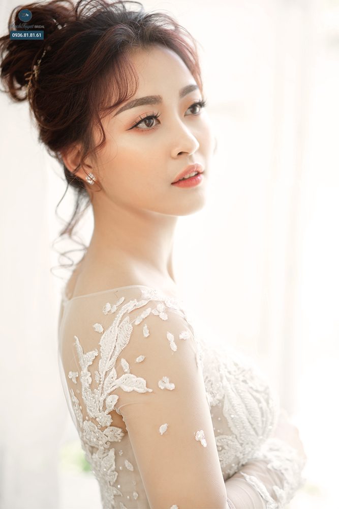 Tóc cô dâu đẹp - trọn bộ 50 kiểu tóc đẹp nhất - Tuong Lam Photos