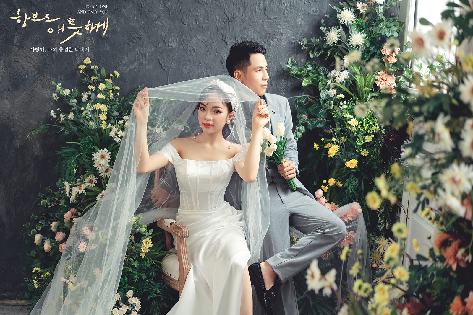 Váy cưới hàn quốc - Đơn giản theo phong cách Hàn