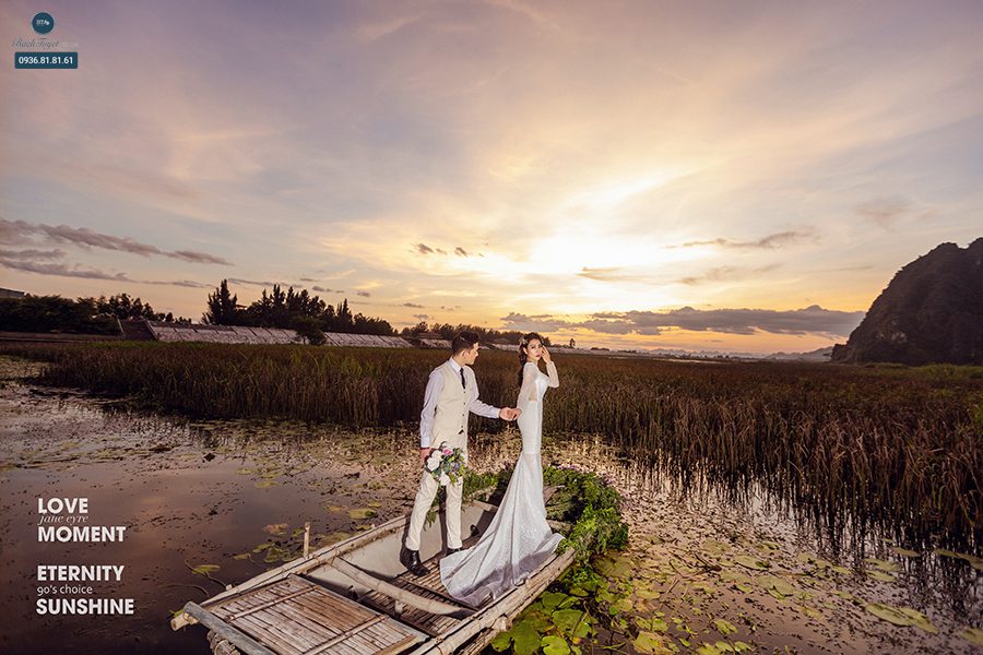 Chụp ảnh cưới ở Tràng An - Ninh Bình