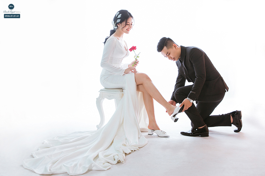 Chụp ảnh cưới Hàn Quốc concept nhẹ nhàng, lãng mạn