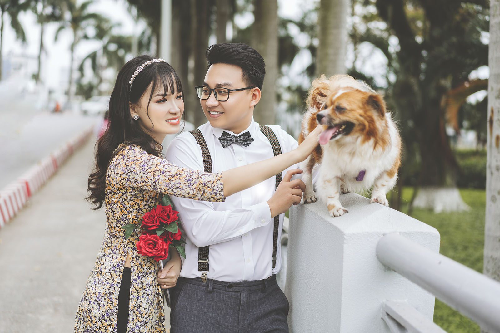 Mách bạn bí kíp chụp ảnh cưới cùng thú cưng cực hữu ích