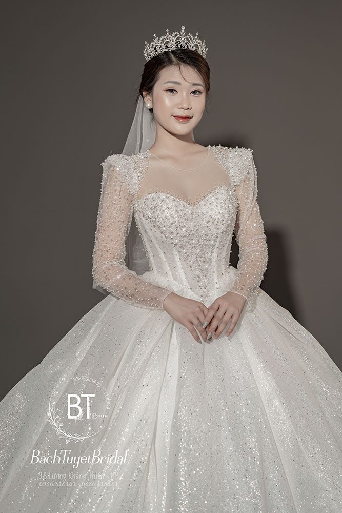 23 mẫu váy đầm cưới màu trắng theo kiểu Vintage cô dâu nên thử - Thời trang  - Việt Giải Trí