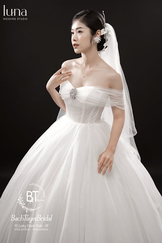 Váy cưới độc quyền Thành Lợi KG039 - Áo Cưới Thành Lợi